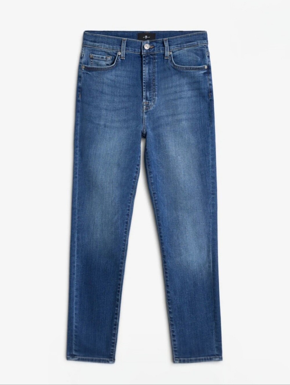 NWOT 7 For All Mankind High Waist Ankle Skinny, Color: Marsh - Size 30